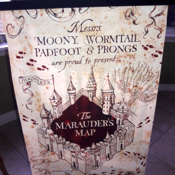 Harry Potter Scroll Wall Sign - Picture 1 of 9